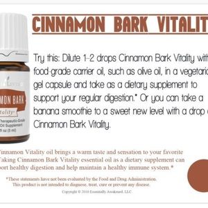 Young living cinnamon bark vitality 5ml ✨
